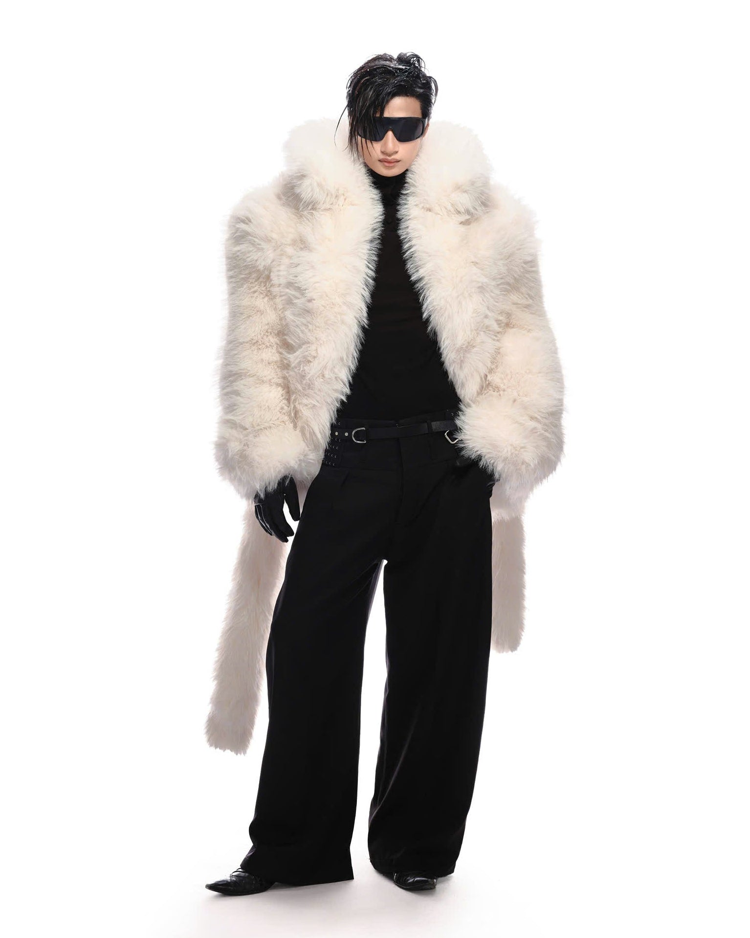 SNOW OVERSIZE FAUX FUR JACKET – FENG SYSTEM