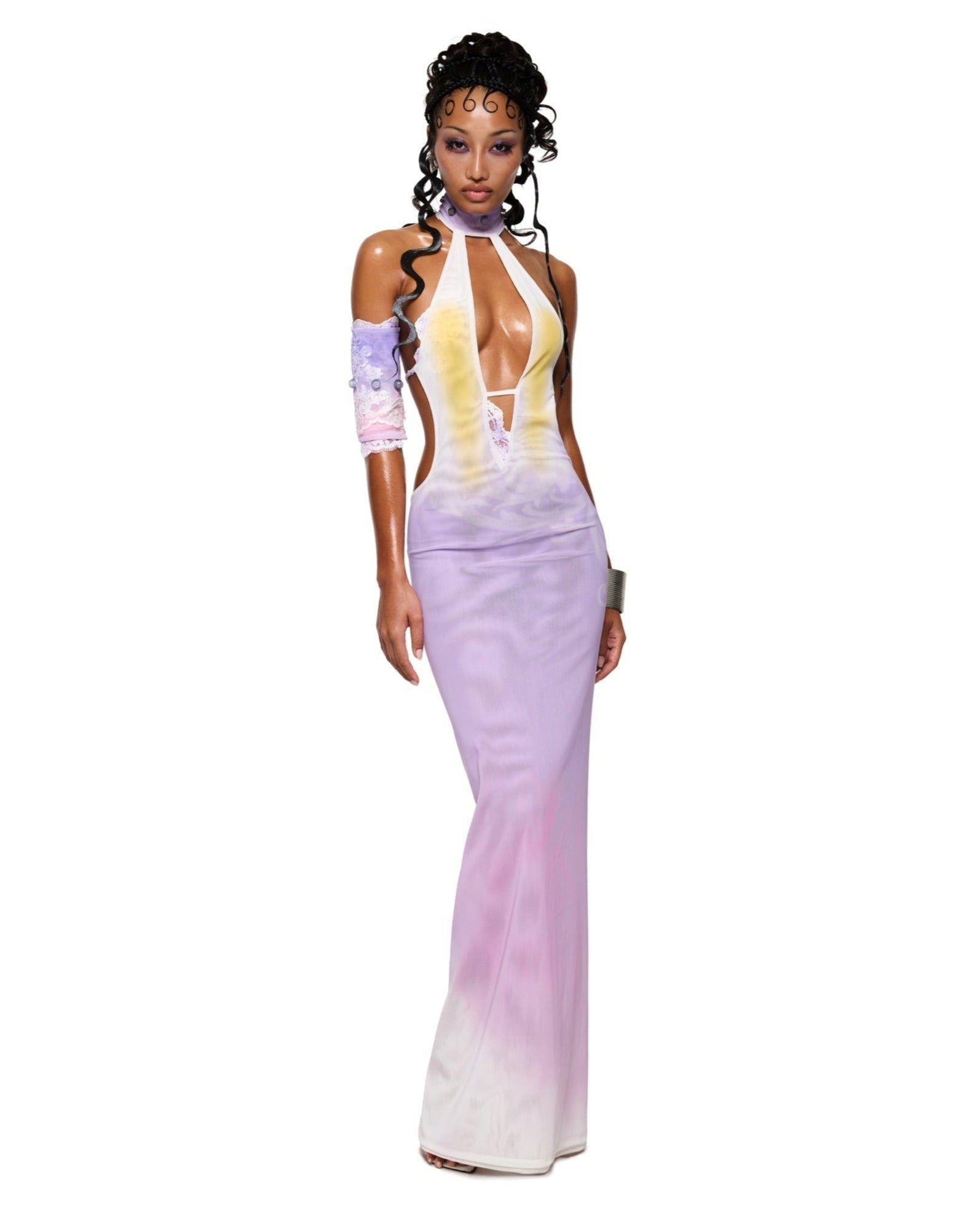 GOTHIC GATE PRINTED DENIM – FENG SYSTEM