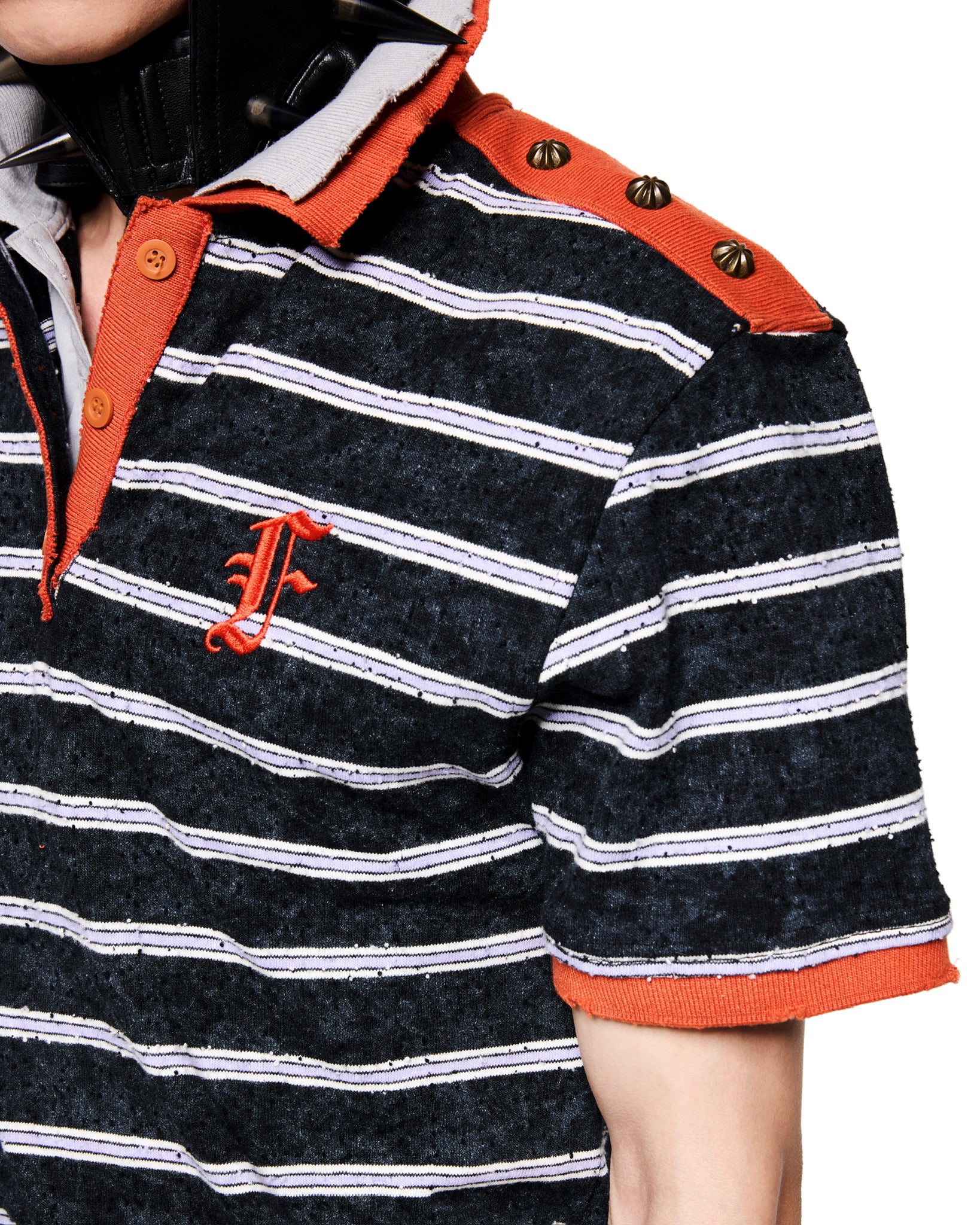 BLACK GOTH POLO