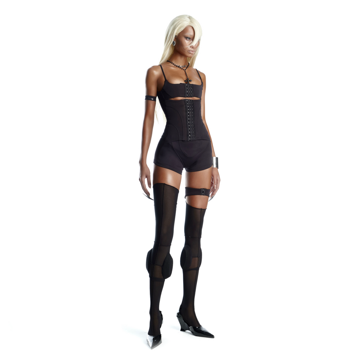 GEN BLACK PLAYSUIT