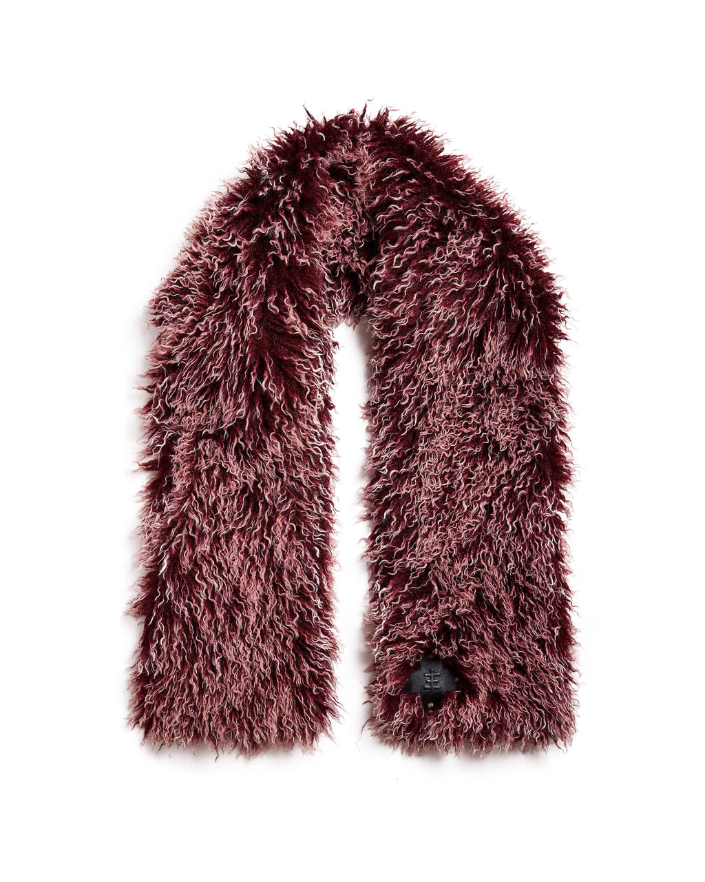 RUBY RED PSY FAUX FUR SCARF