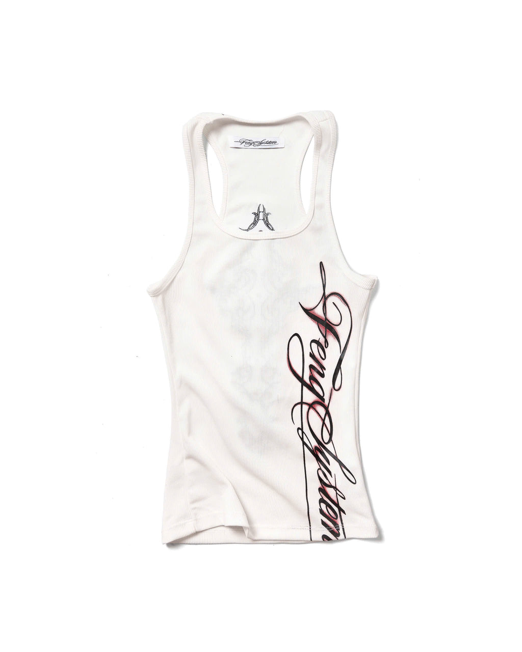 WHITE TATTOO TANKTOP
