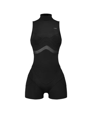A1 BLACK PLAYSUIT