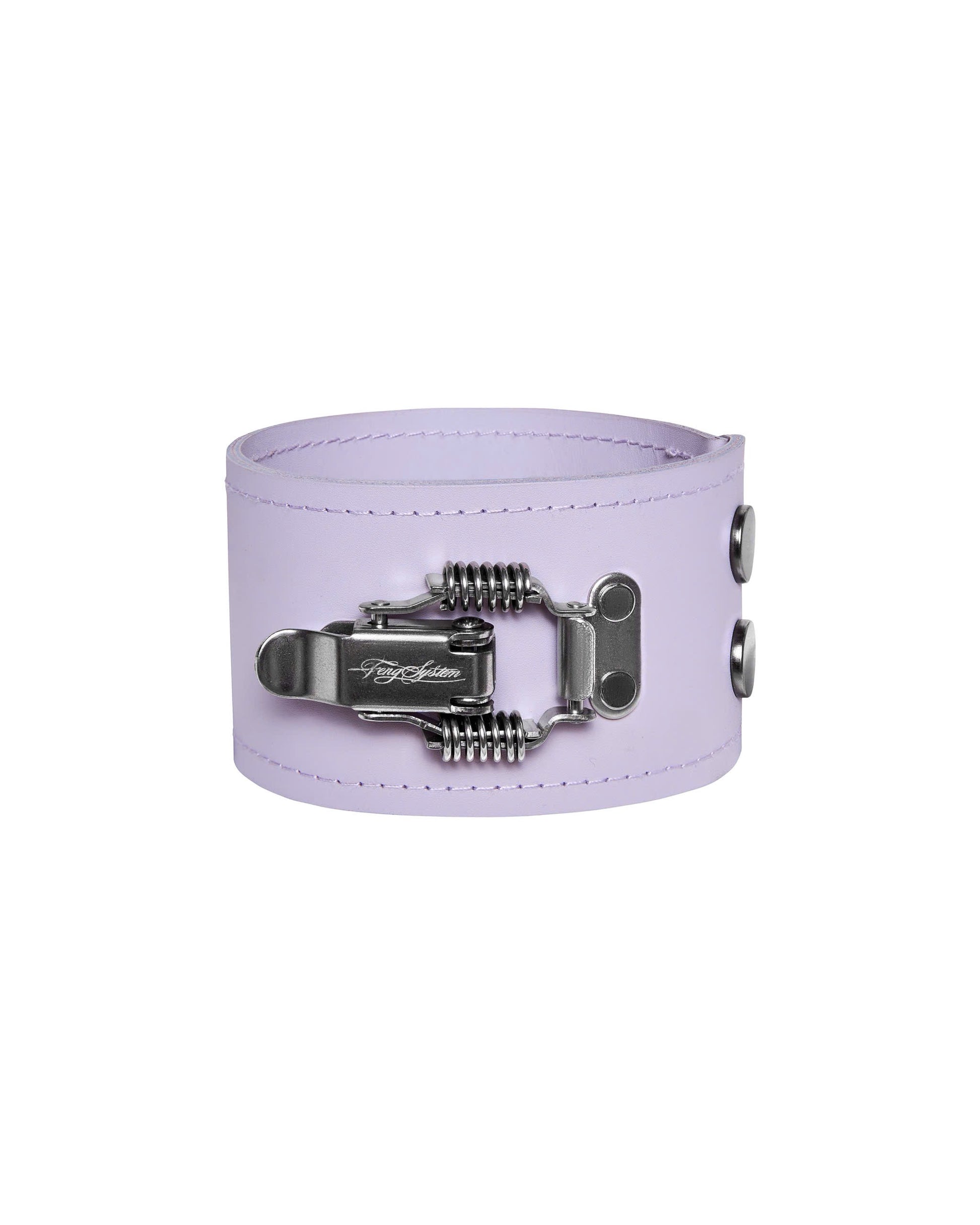 VIOLET LEATHER ARM STRAP