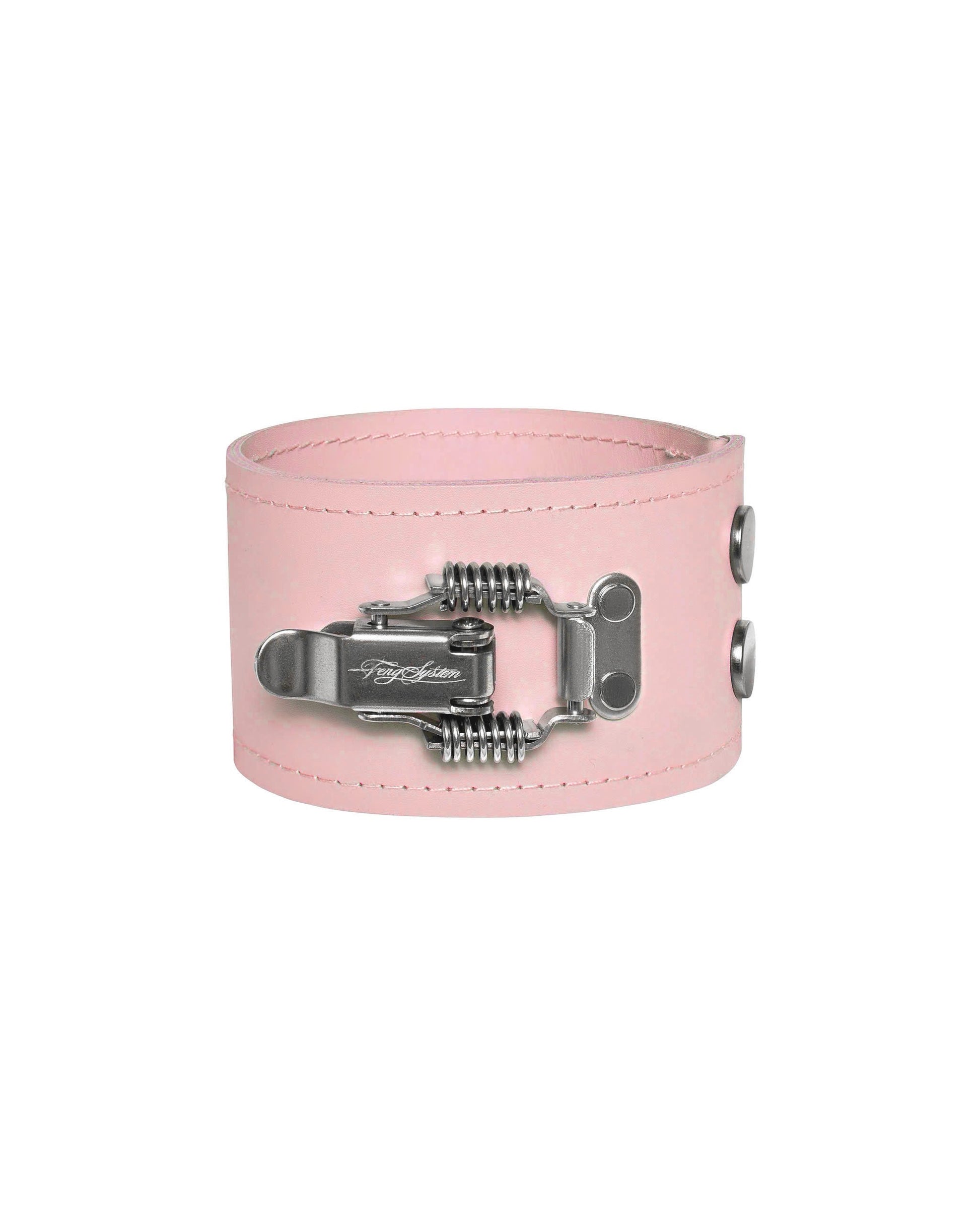 PINK LEATHER ARM STRAP