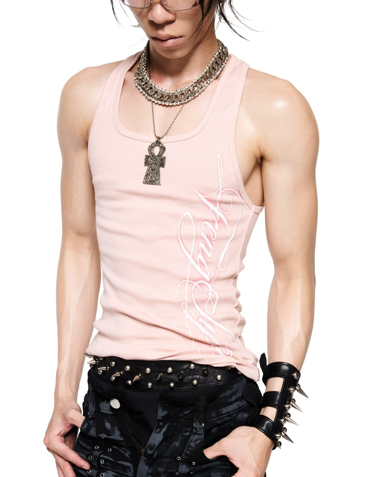 PINK TATTOO TANKTOP