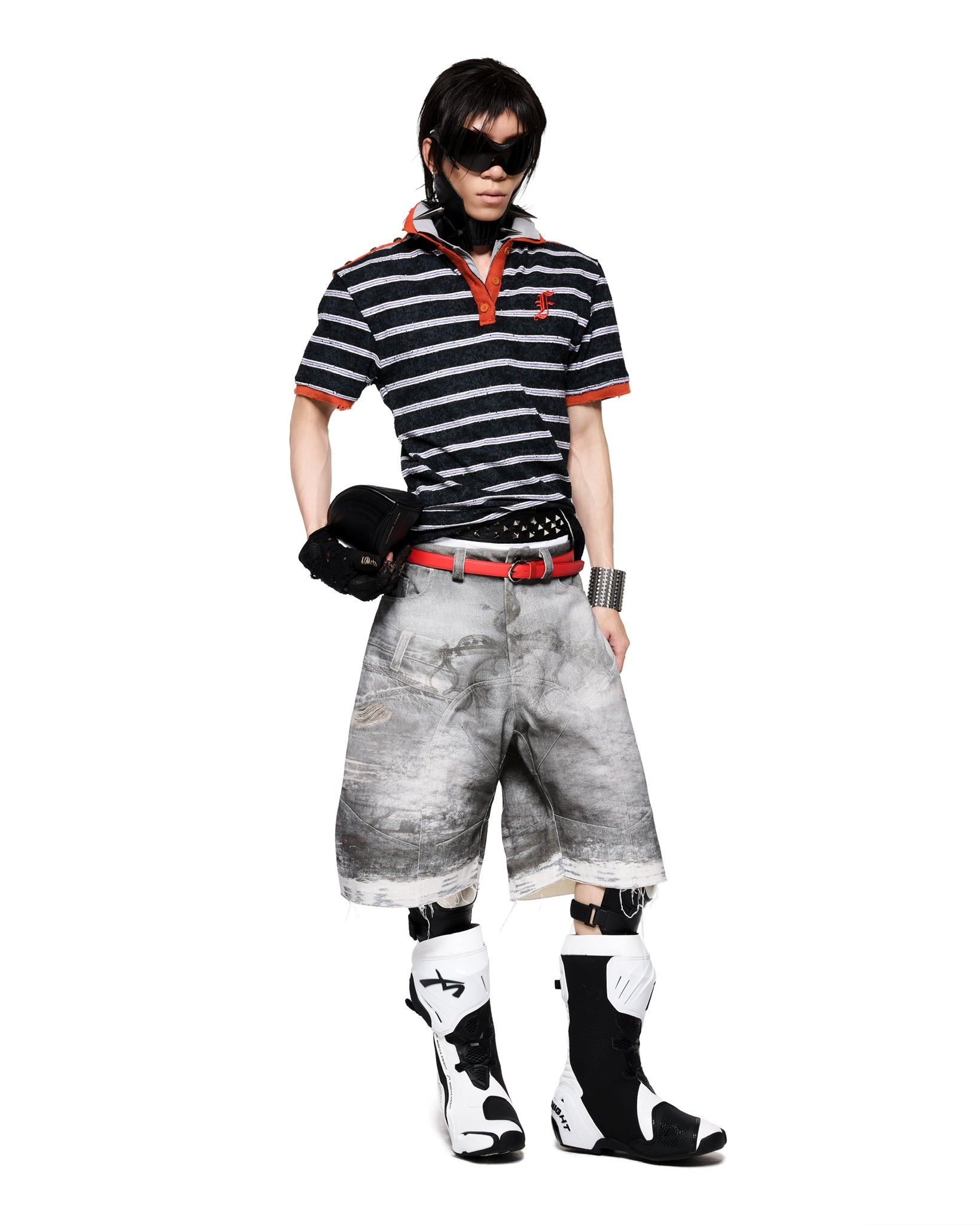 BLACK GOTH POLO