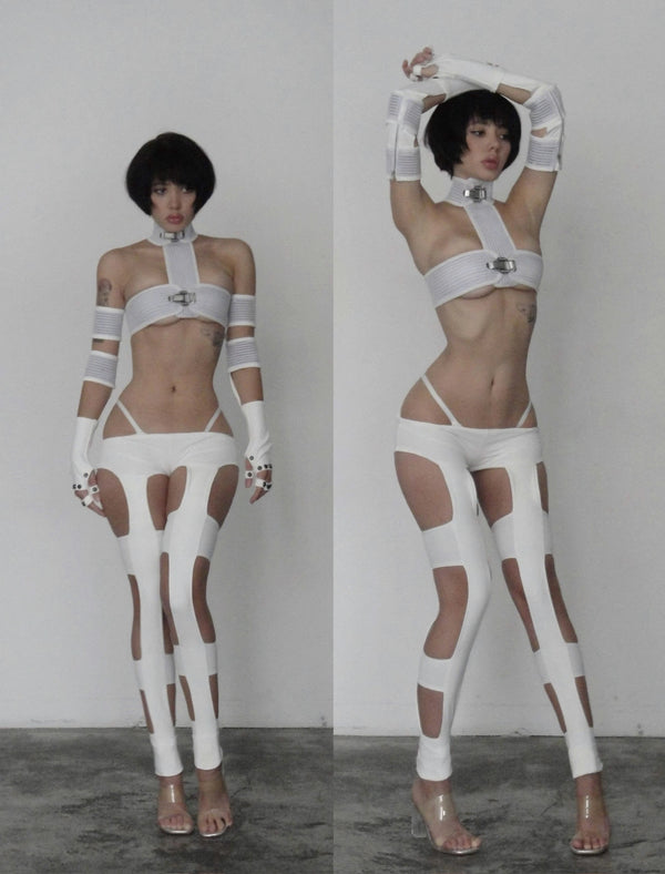WHITE DC PANTS - As Seen On