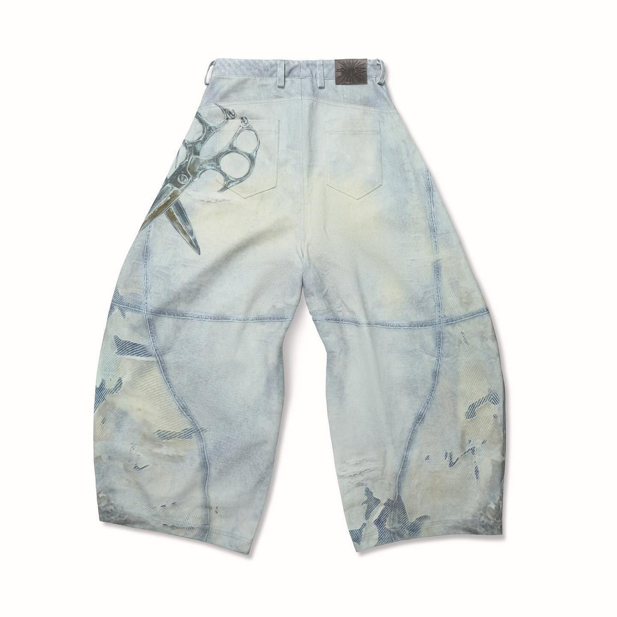 B6 PRINTED DENIM