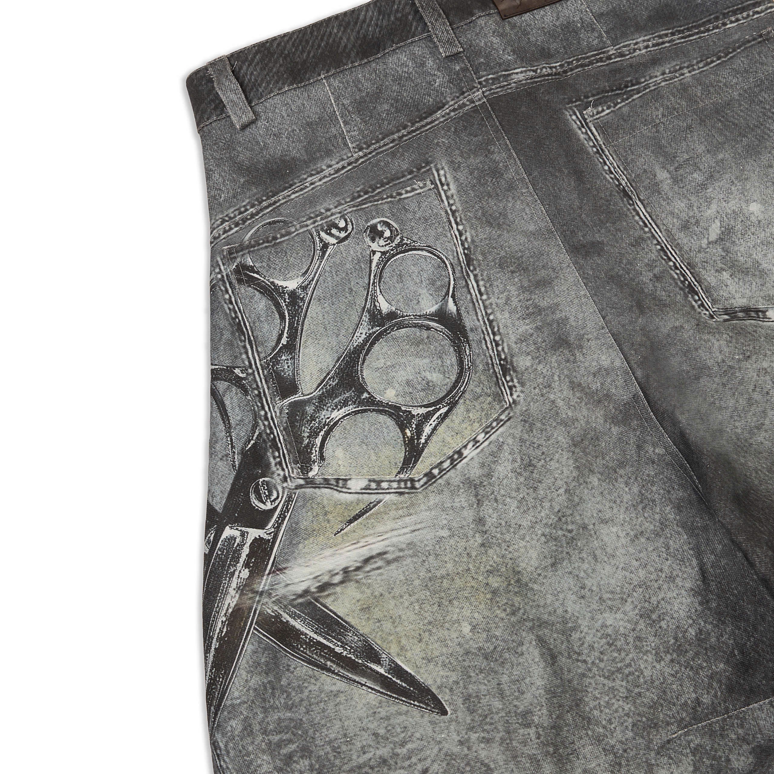 【FengSystem】B6 PRINTED DENIM BLACK ver. B6 PRINTED DENIM - BLACK VERSION – FENG SYSTEM