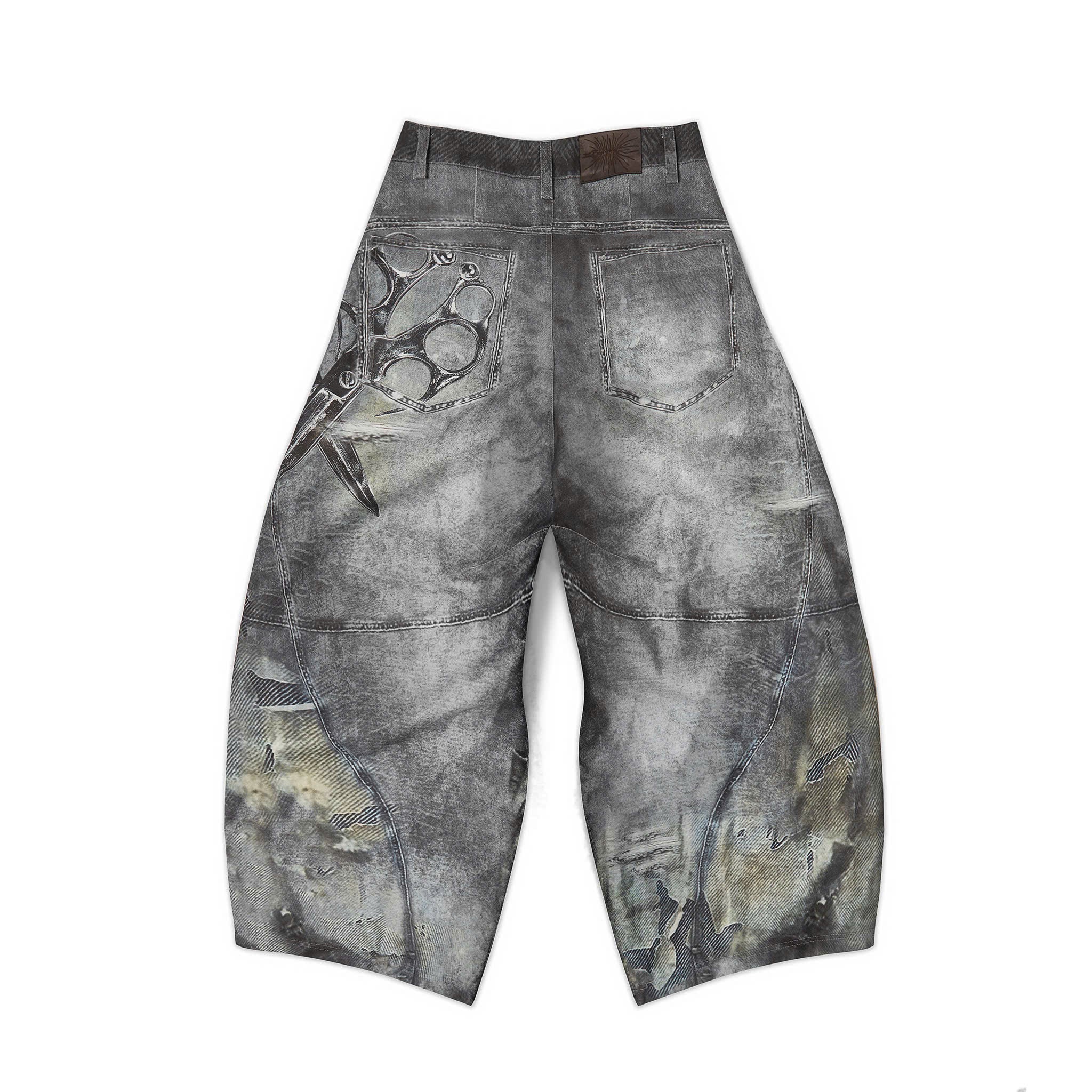 【FengSystem】B6 PRINTED DENIM BLACK ver. B6 PRINTED DENIM - BLACK VERSION – FENG SYSTEM