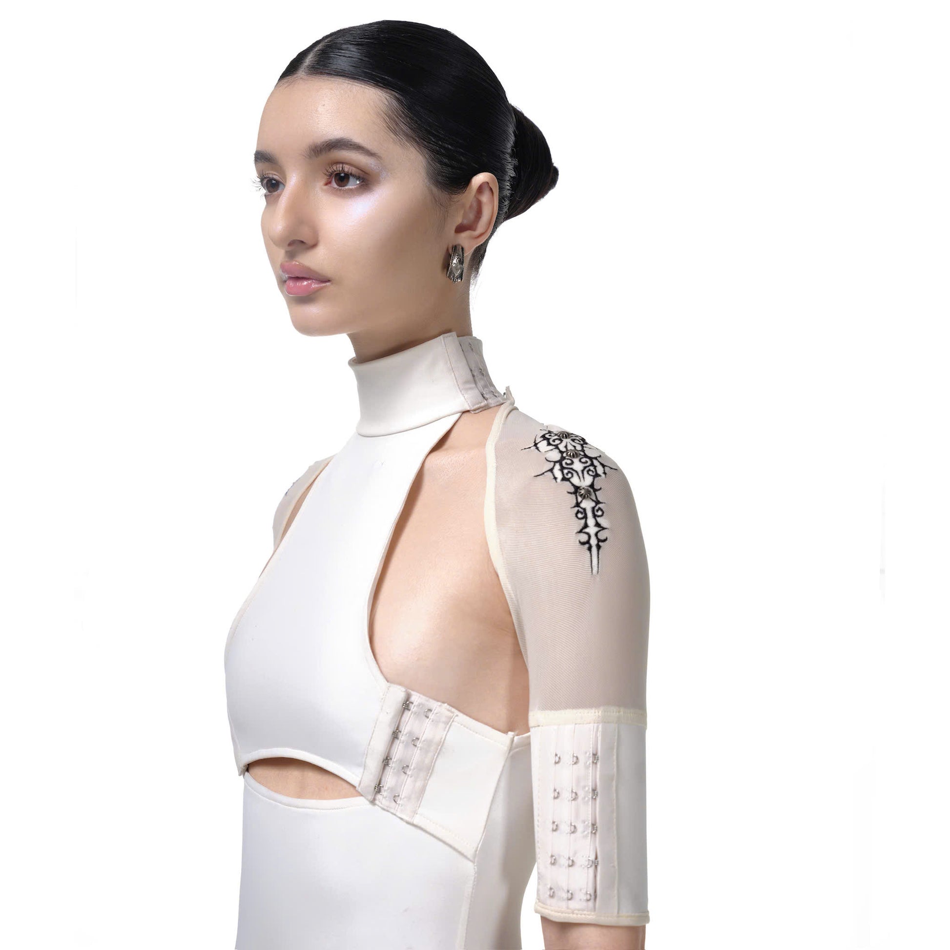 TAN CAT TATTOO TOP