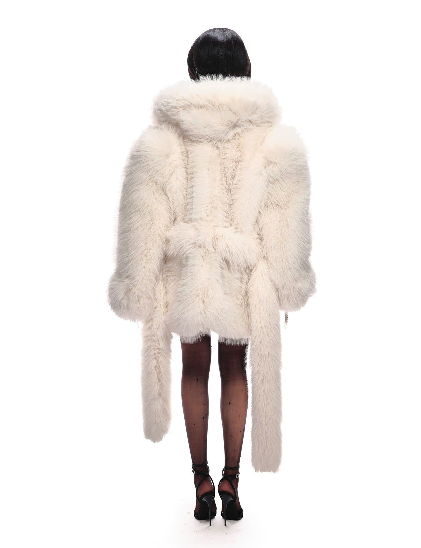SNOW OVERSIZE FAUX FUR JACKET
